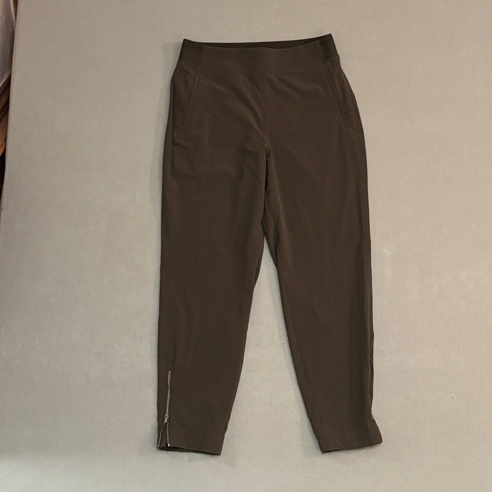Athleta Womens Size 6 Green Brooklyn Ankle Pants 199216 Stretch‎ Workout Travel